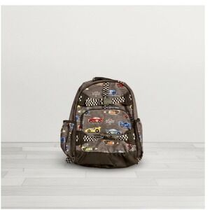 Race Car Glow in The Dark Mackenzie Backpack Pottery Barn Small Mono Removed